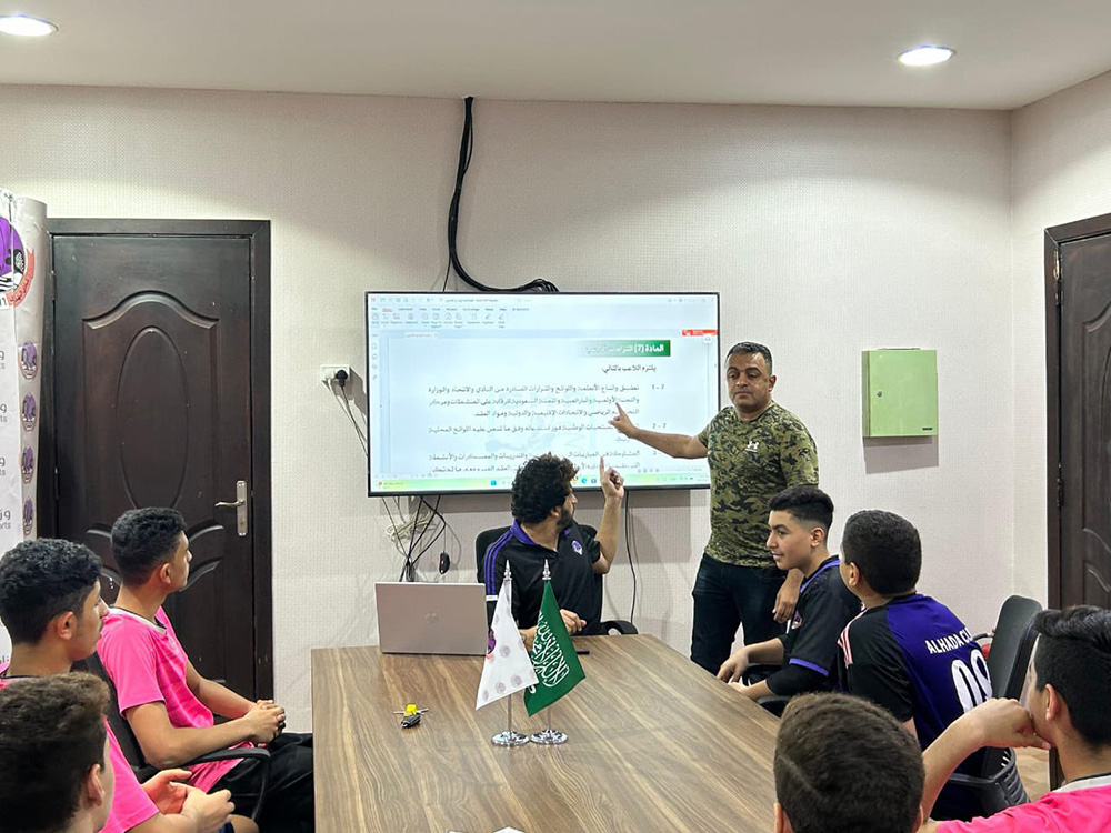 في الهدى .. ورشة التزامات اللاعب لتعزيز ثقافة الالتزام والاحتراف